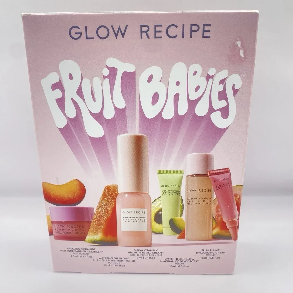 Glow Recipe Fruit Babies Bestsellers 5pc Mini Kit - Limited Edition -